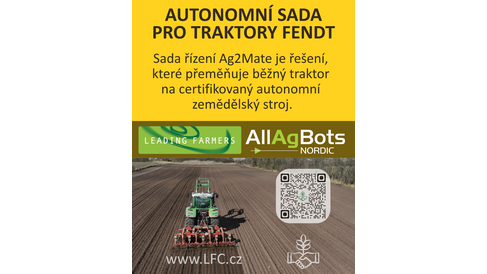 Ag2Mate: Budoucnost autonomního zemědělství k vašim službám
